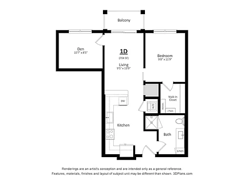 Floor plan 1D