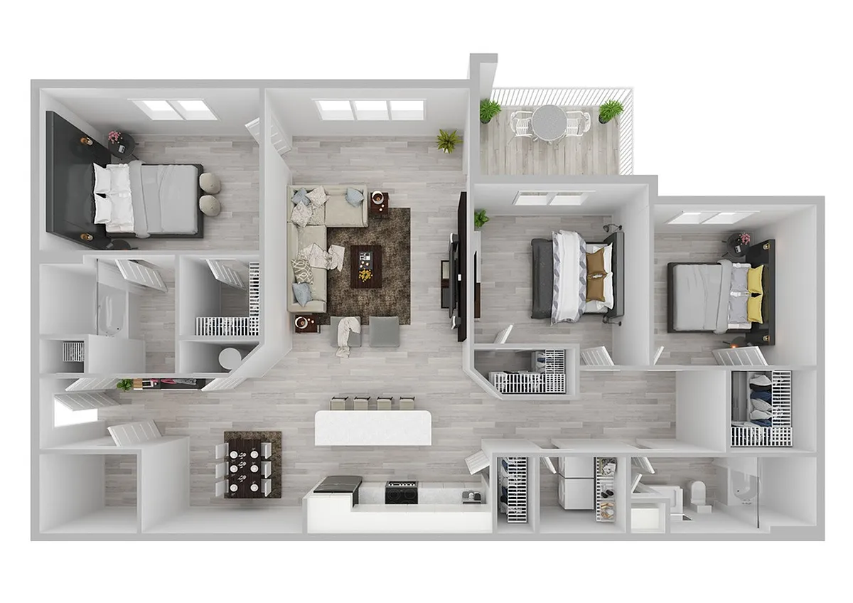 Floor plan Amicalola