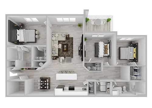 Floor plan Amicalola