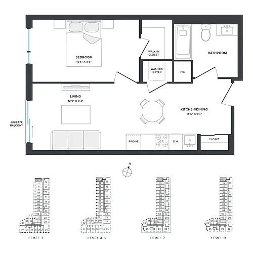 Floor plan 714