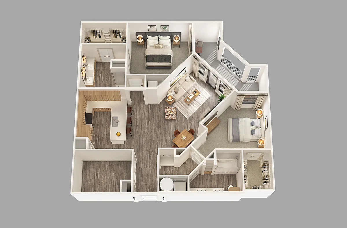 Floor plan B6