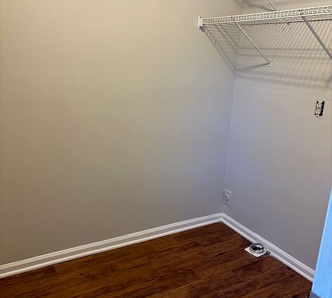 utility room with washer and dryer connections