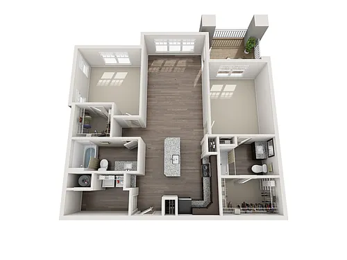 Floor plan B3