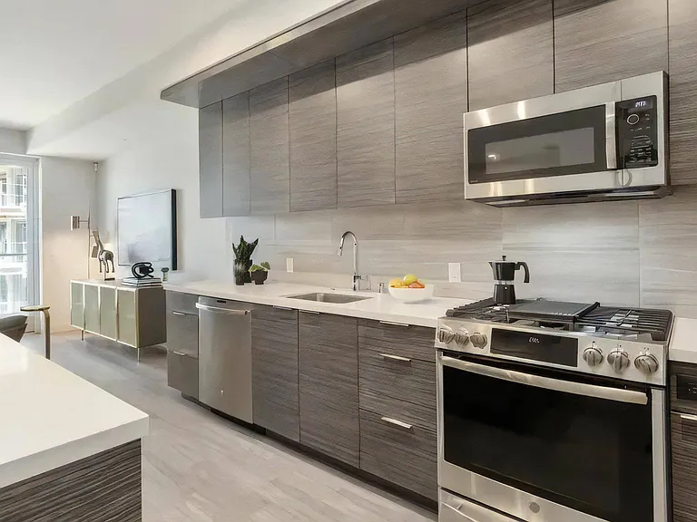 Stainless Steel Appliances and Extra Counter Space