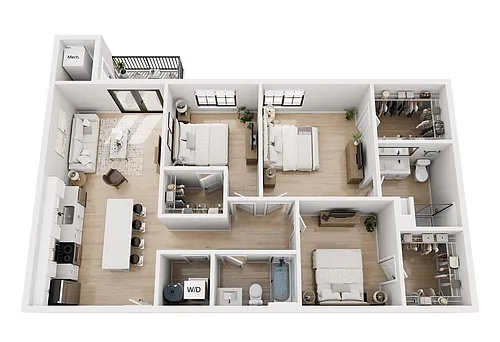 Floor plan 3A