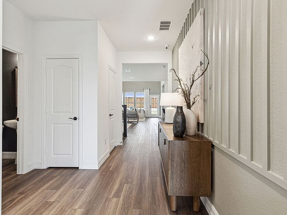 Welcoming entry into home