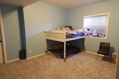 Another view of basement bedroom #3