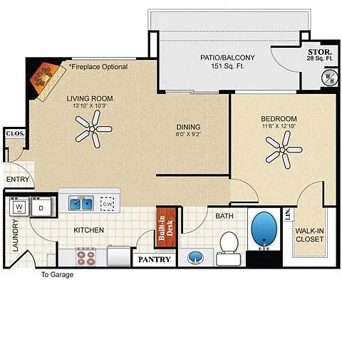 Floor plan The Retreat B
