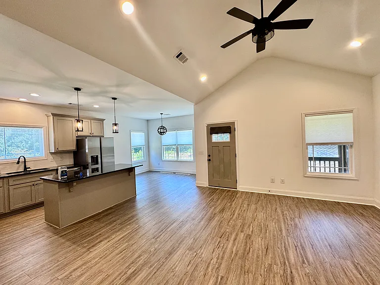 Open Concept Living/Kitchen/Dining