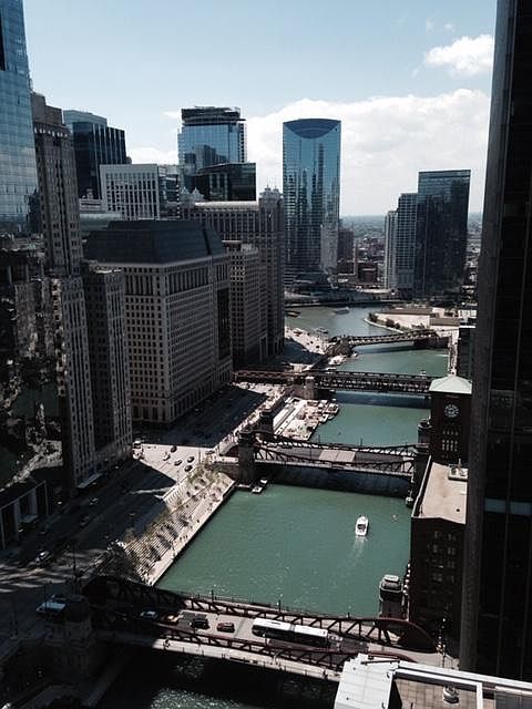 View from the 150sq ft. private balcony