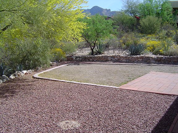 East side yard