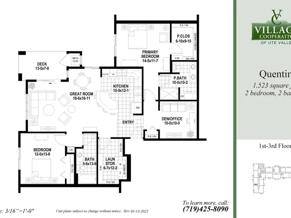 Quentin Plan, Village Cooperative of Ute Valley (Active Adults 55+)