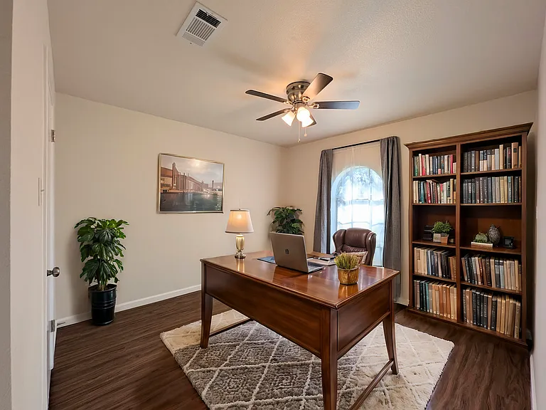 Bedroom 2 as a home office
