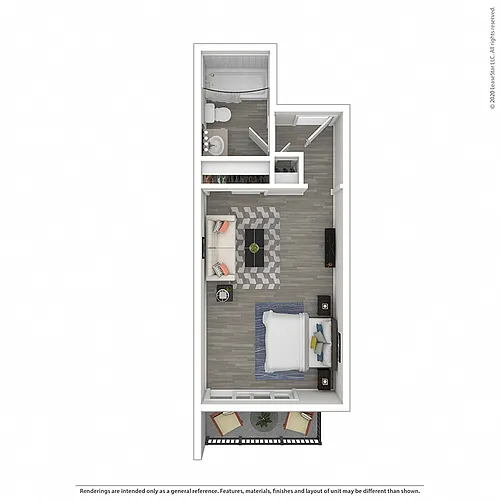 Floor plan Efficiency-PlanB