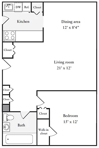 Floor plan A1-960-Tier3