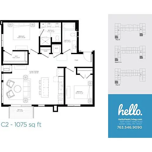 Floor plan C2