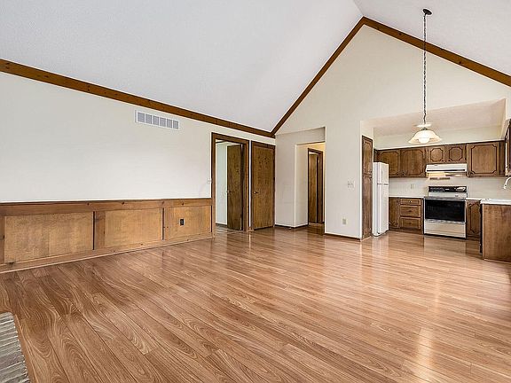 Great room as viewed toward kitchen