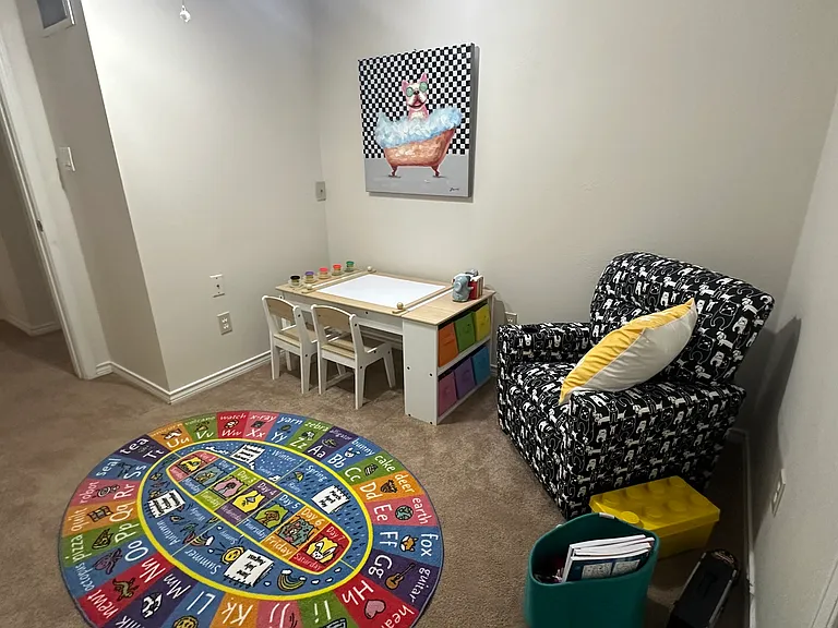 Kids place room 1 or 2 rooms like this