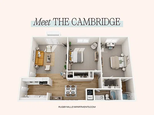 Floor plan The Cambridge