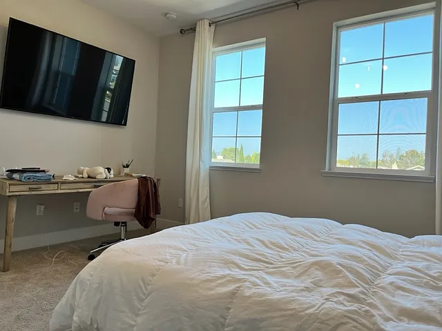 Primary Bedroom with views