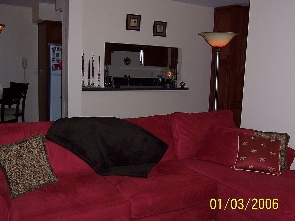 Kitchen view from Living Room