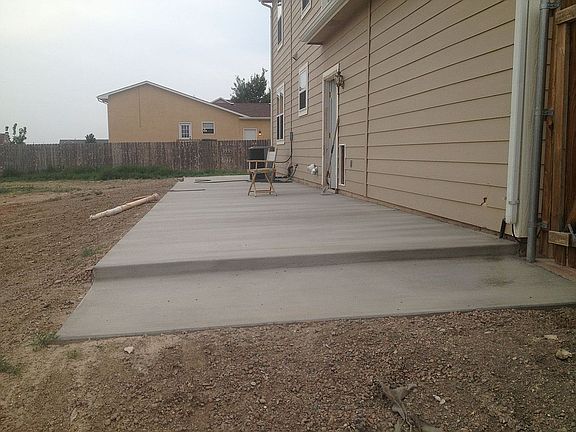 Back patio