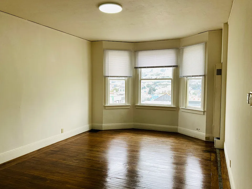 Main living/bedroom. Great view!