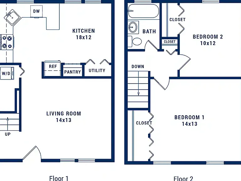 2 Bedroom A - thumbnail 2 Bedroom A - thumbnail