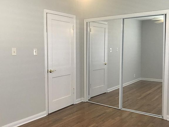 Bedroom and closet