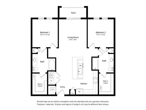 Floor plan B2