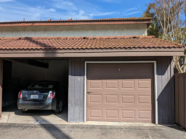 Attached carport & garage