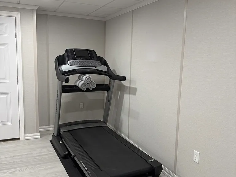 Nordictrack Treadmill stays with the tenant.