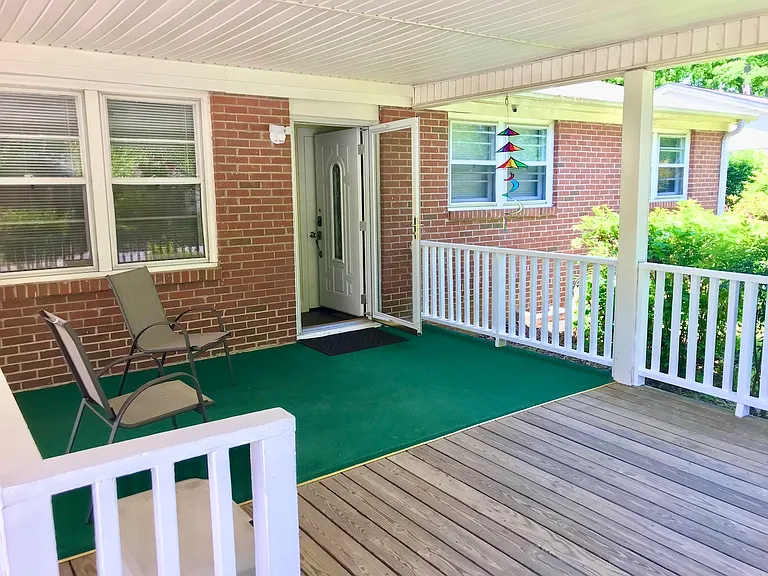 Big covered front porch