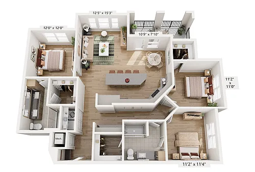 Floor plan C1