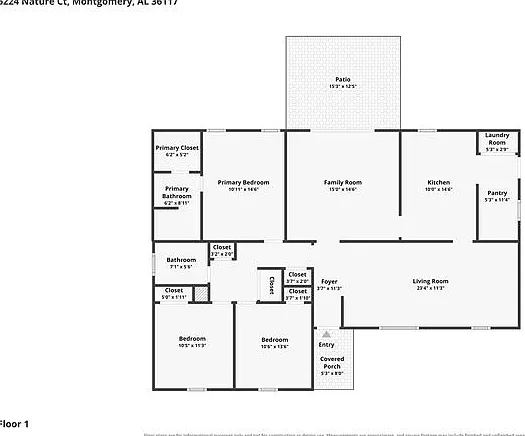3 bed, 2.0 bath, 1542 sqft, $1,645 — Photo 2