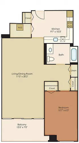 Floor plan Pratt