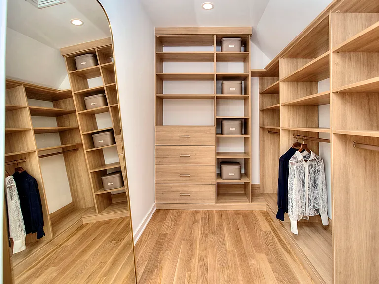 Walk-in closet # 2 in primary bedroom suite