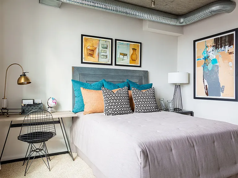 Spacious bedrooms