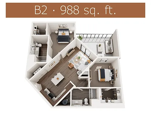 Floor plan B2