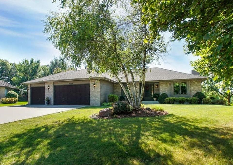 Welcome Home! This rambler is a must see. It has many additional features making this home very unique. Home rests in a quiet cul-de-sac on semi private yard. It has a full brick front,maintenance free siding, 3 car insulated garage & concrete drive