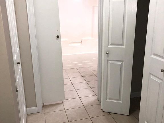 Hallway to Bathroom (Laundry to the Left, Closet to the Righ