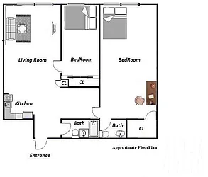 Rented by Alpha Properties NYC I LLC