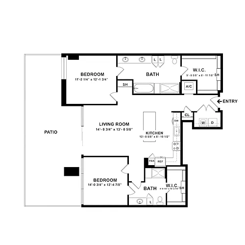 Floor plan B1