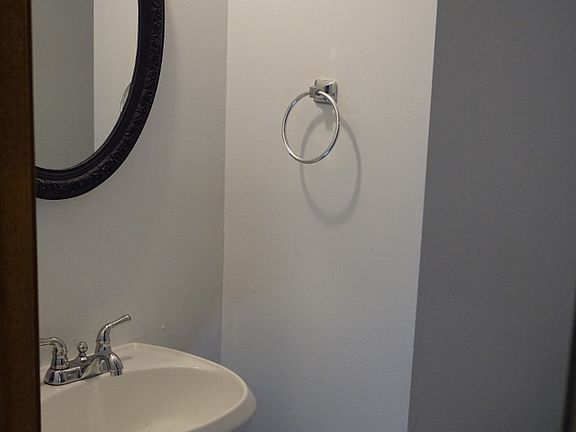 1/2 bath first floor