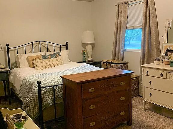 Large master bedroom with plenty of closet space.