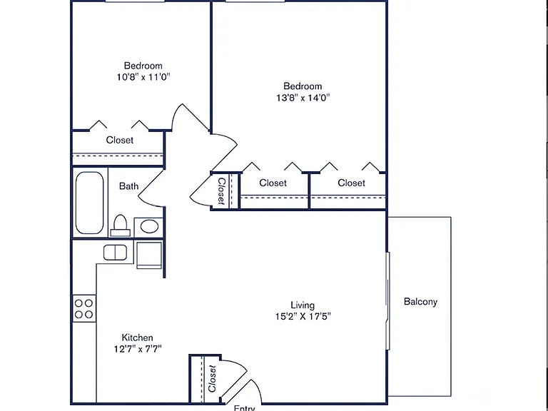 Phase I, A, 2 Bedroom, 1 Bath - 807sqft - With Disclaimer Phase I, A, 2 Bedroom, 1 Bath - 807sqft - With Disclaimer