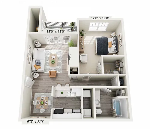 Floor plan The Sunswept
