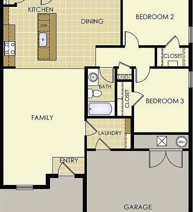 New Lady 1450 Floor Plan