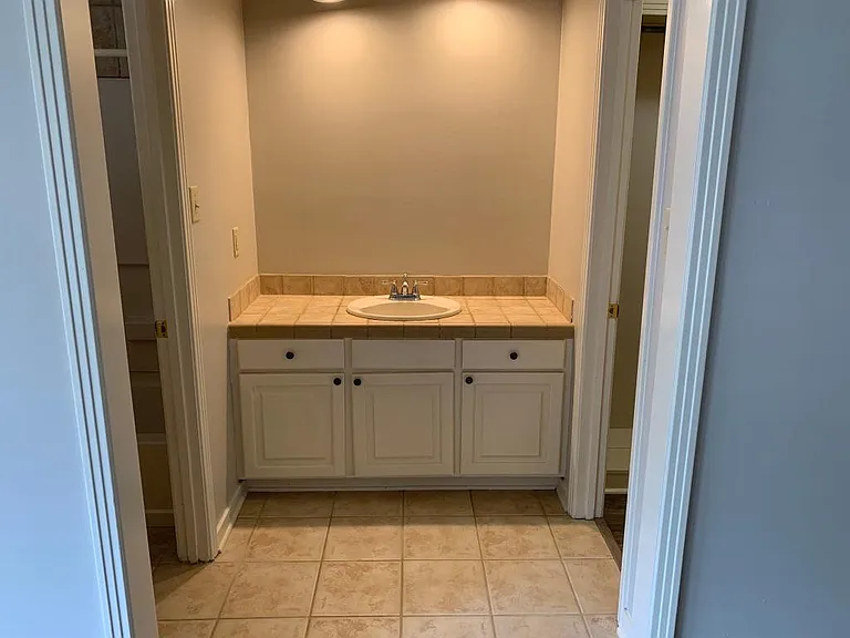 Master Vanity - open to closet and bathroom