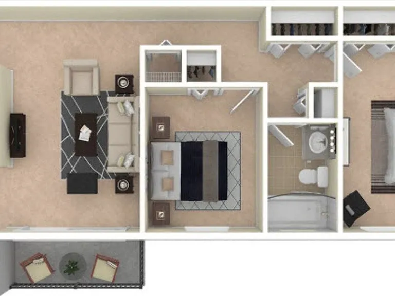 Dorchester 2BD 1Bath 880sqft Dorchester 2BD 1Bath 880sqft